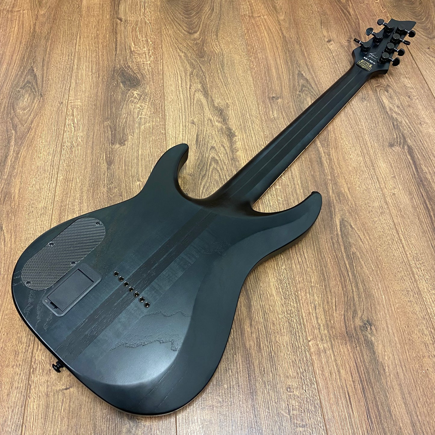 Pre-Owned Schecter KM7 MKII Keith Merrow Signature 7 String - See-Thru Black Pearl
