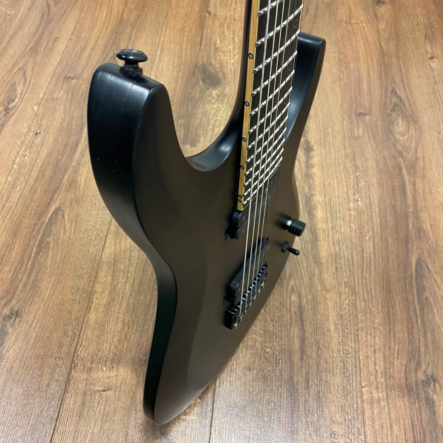 Pre-Owned Schecter KM7 MKII Keith Merrow Signature 7 String - See-Thru Black Pearl