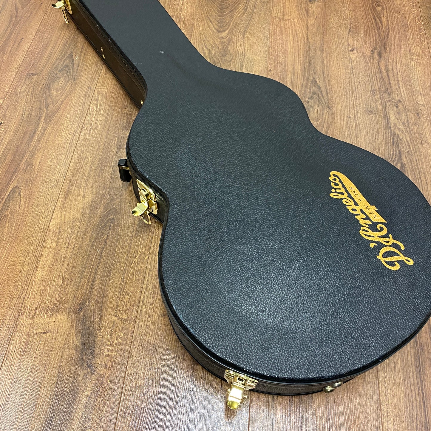 Pre-Owned D'Angelico Excel SS Semi-Hollow - Solid Black