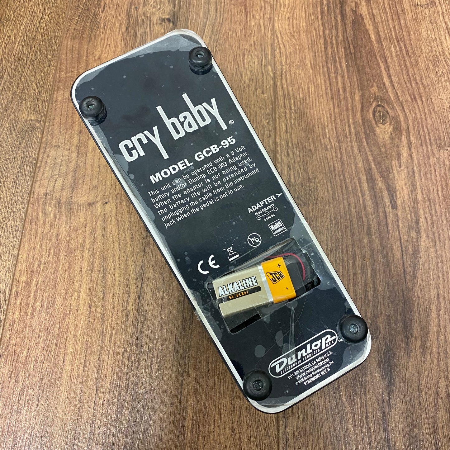 Pre-Owned Dunlop GCB95 Cry Baby Original Wah Pedal