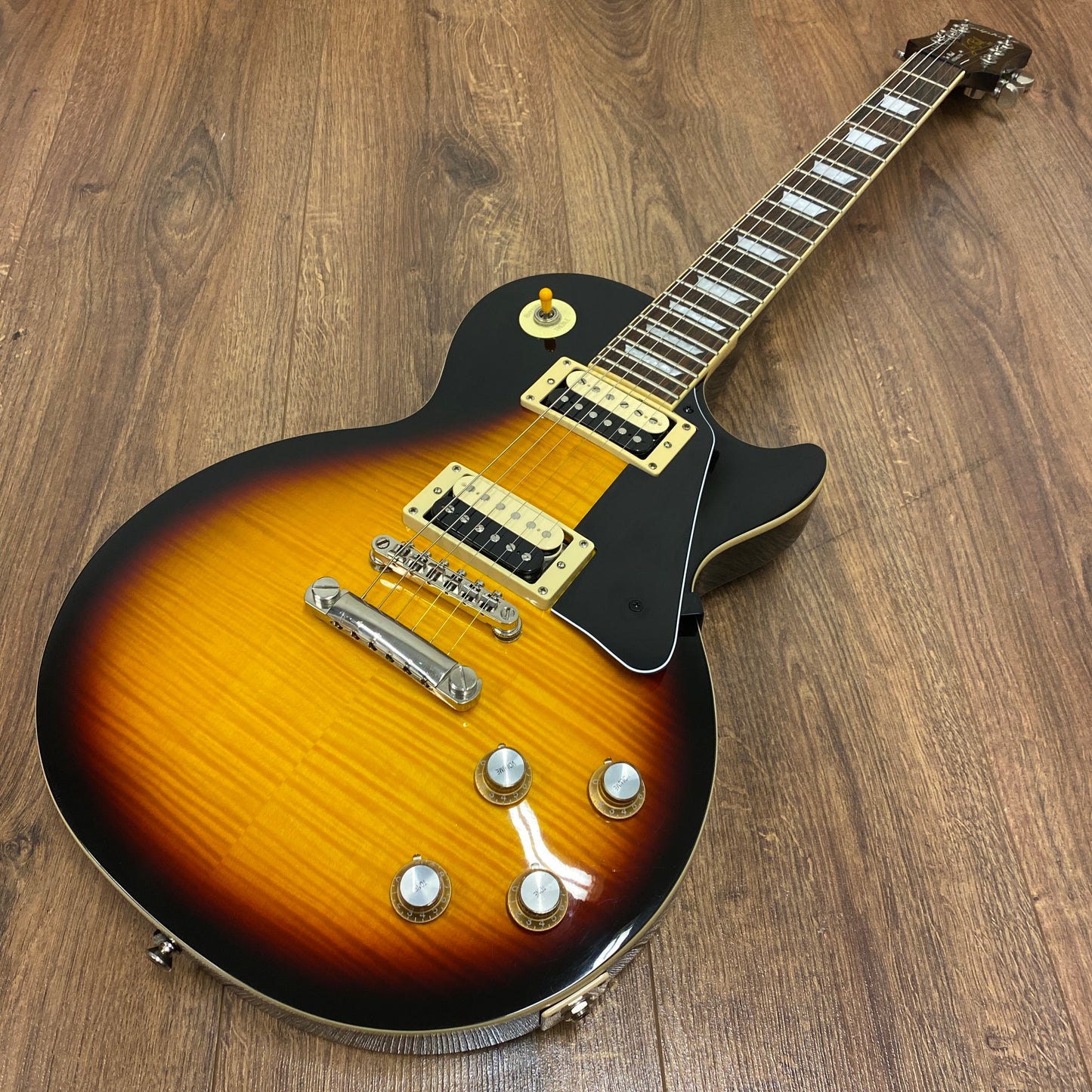 Pre-Owned Epiphone Les Paul Standard Pro - Tobacco Sunburst - Seymour Duncan Slash APH-2S