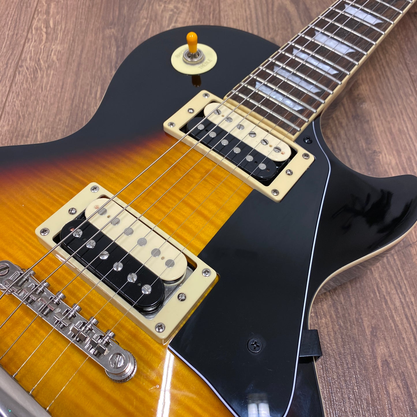 Pre-Owned Epiphone Les Paul Standard Pro - Tobacco Sunburst - Seymour Duncan Slash APH-2S