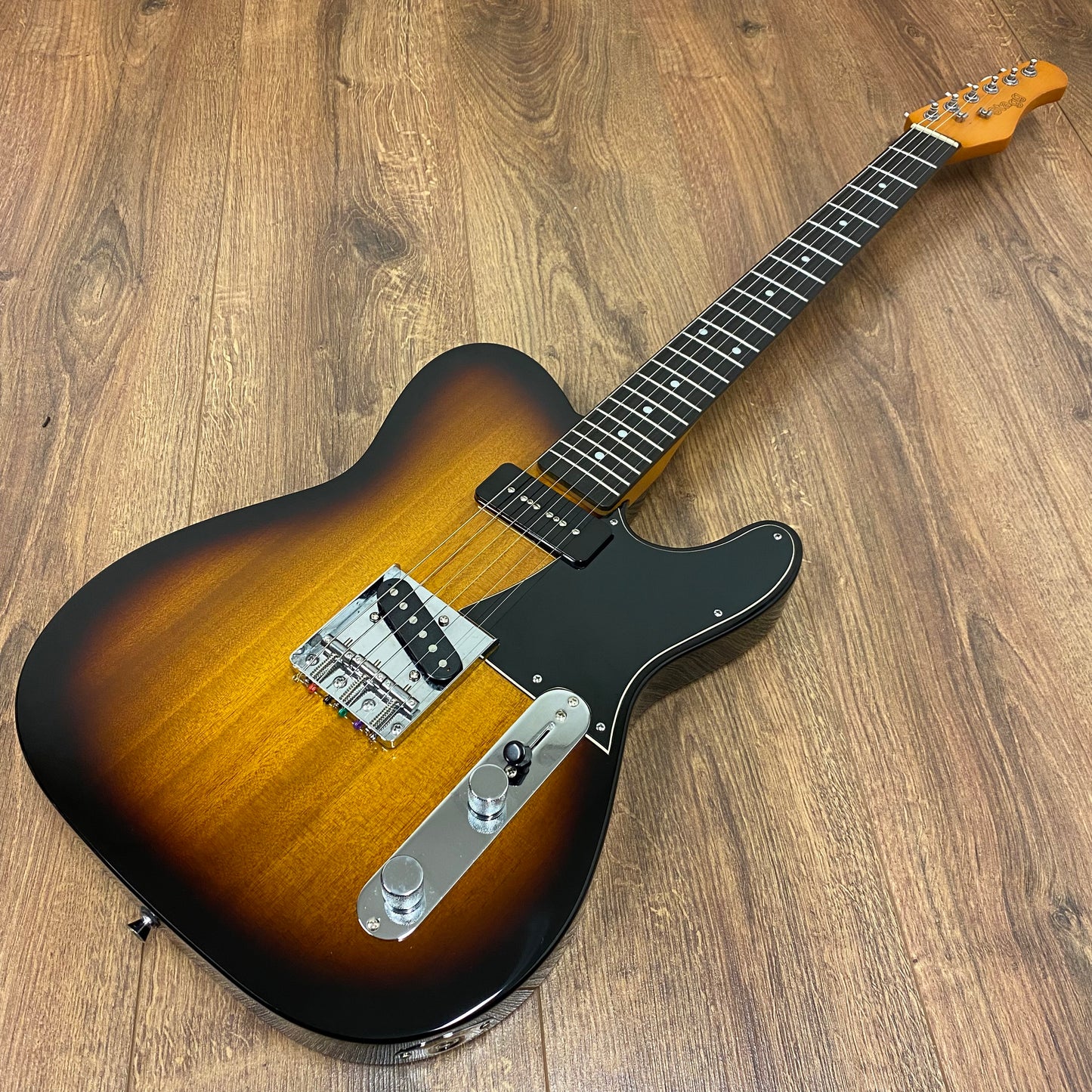 Pre-Owned Stagg SET-CST Vintage "T" Series Custom - Brown Sunburst