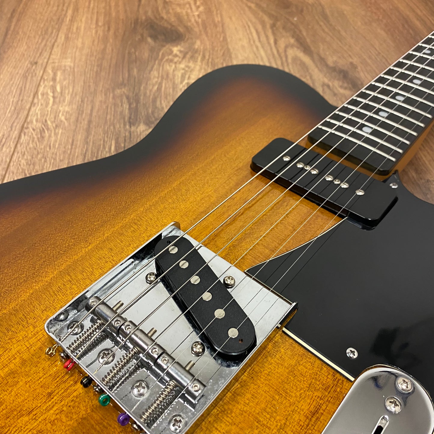 Pre-Owned Stagg SET-CST Vintage "T" Series Custom - Brown Sunburst