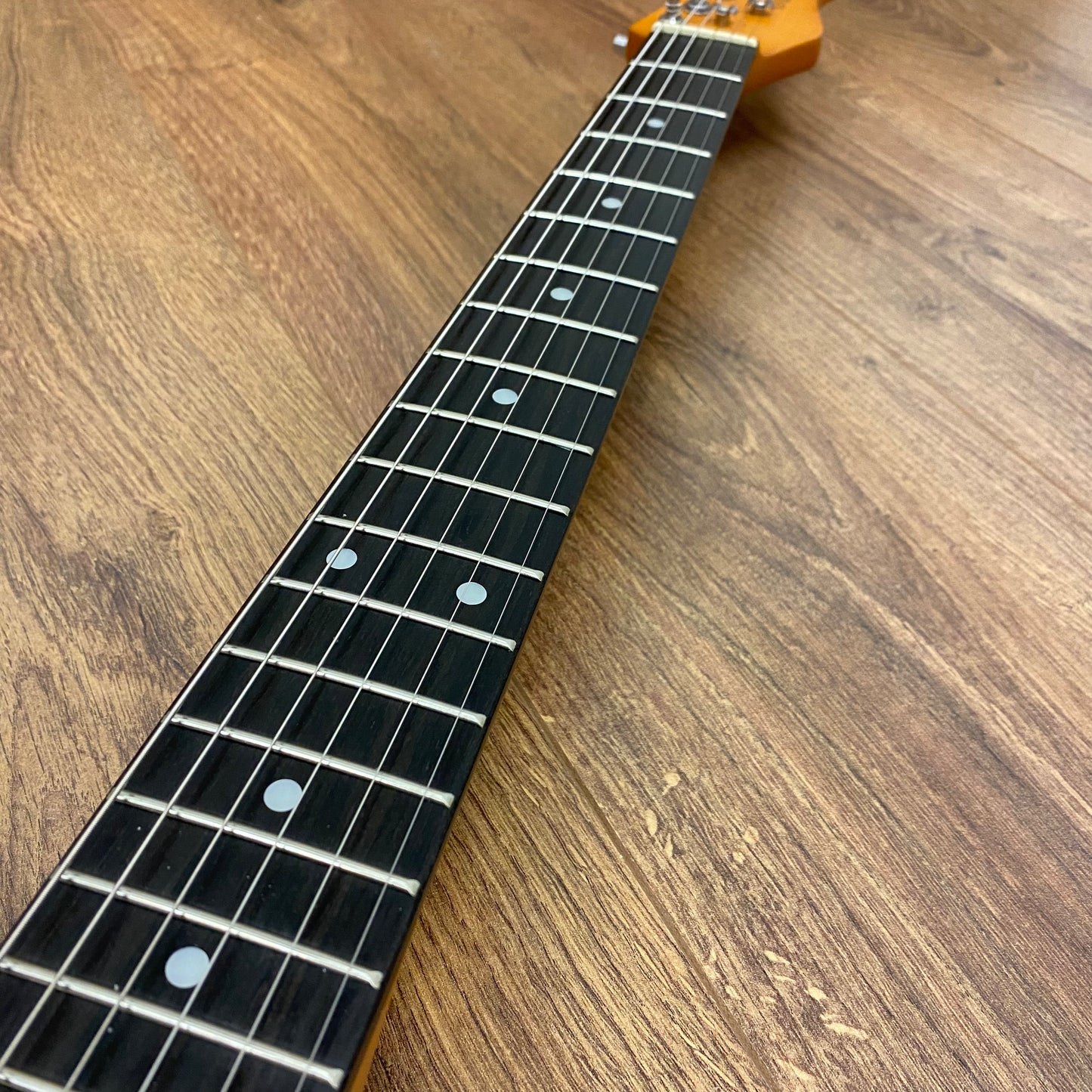 Pre-Owned Stagg SET-CST Vintage "T" Series Custom - Brown Sunburst