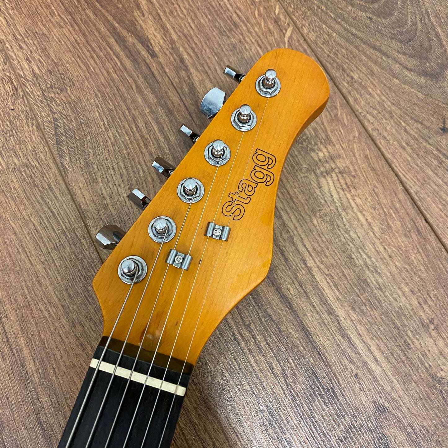 Pre-Owned Stagg SET-CST Vintage "T" Series Custom - Brown Sunburst