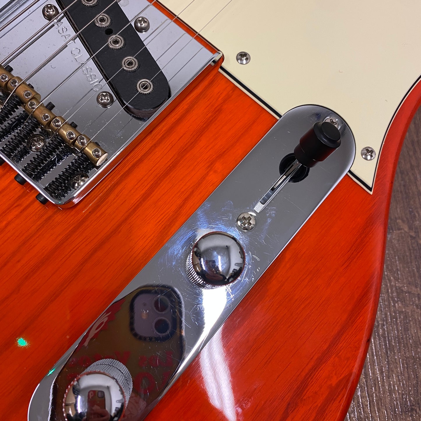 Pre-Owned G&L Tribute ASAT Classic Bluesboy - Clear Orange