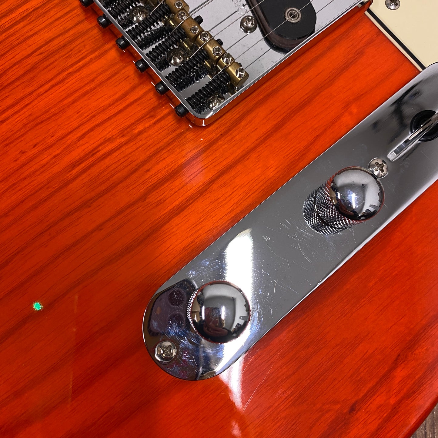 Pre-Owned G&L Tribute ASAT Classic Bluesboy - Clear Orange