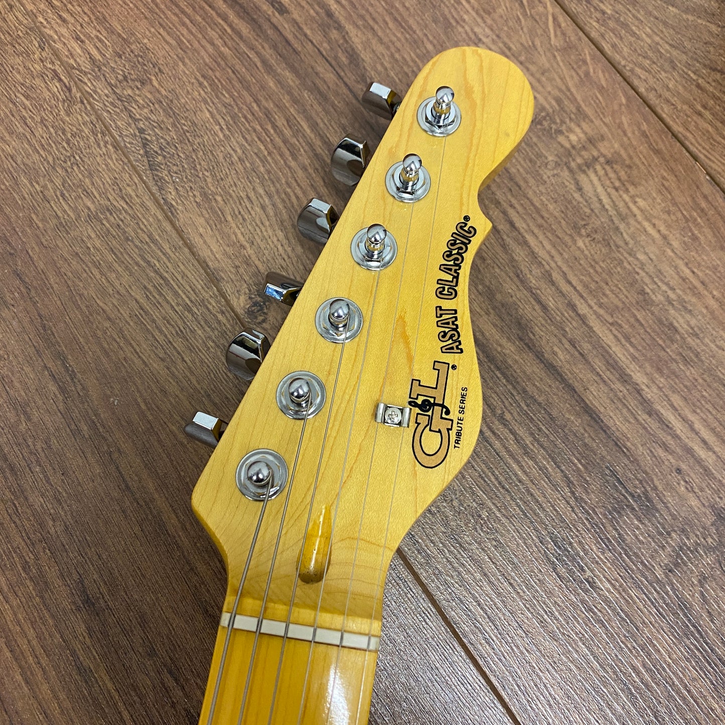 Pre-Owned G&L Tribute ASAT Classic Bluesboy - Clear Orange