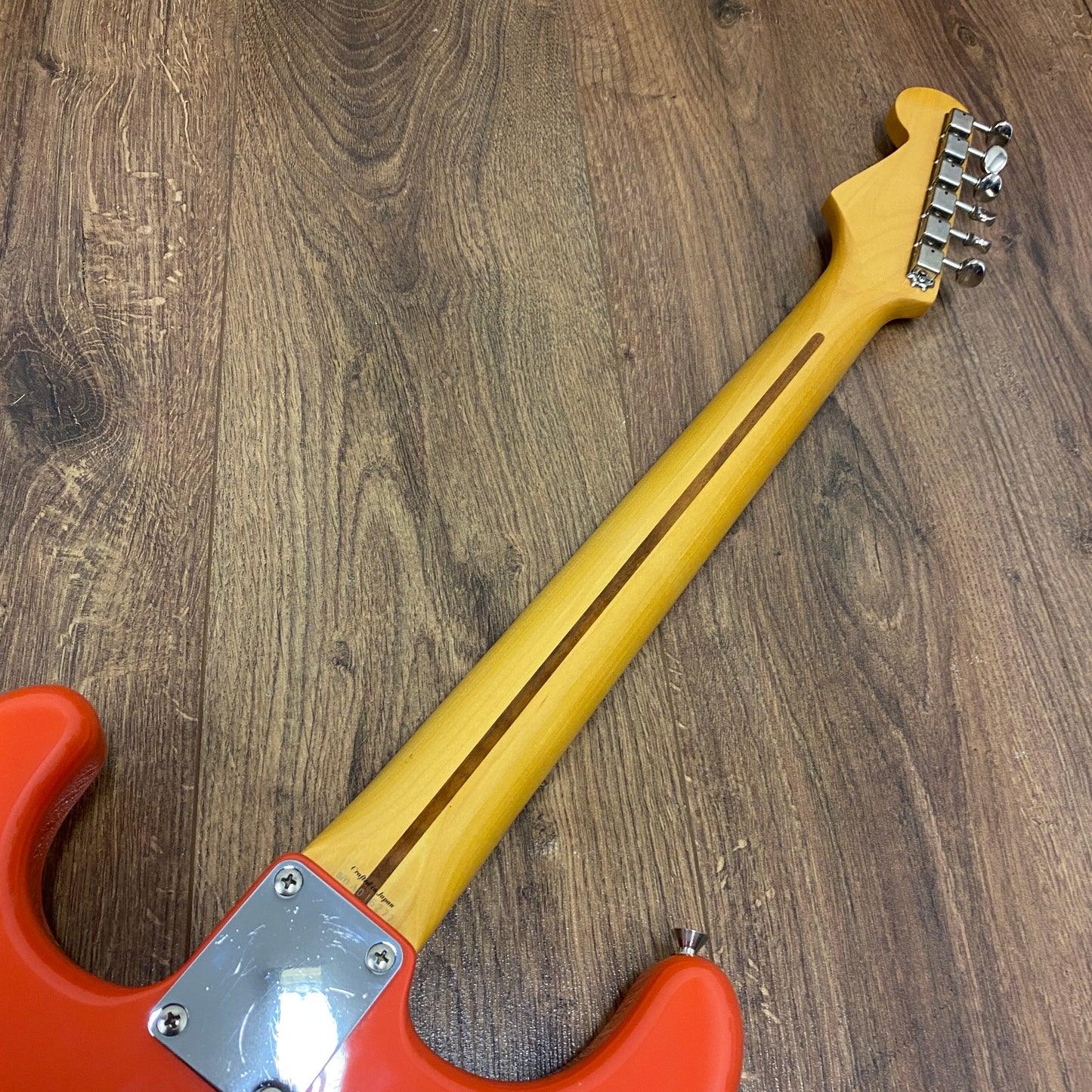 Pre-Owned Fender CIJ Hank Marvin Stratocaster - Fiesta Red - 1997