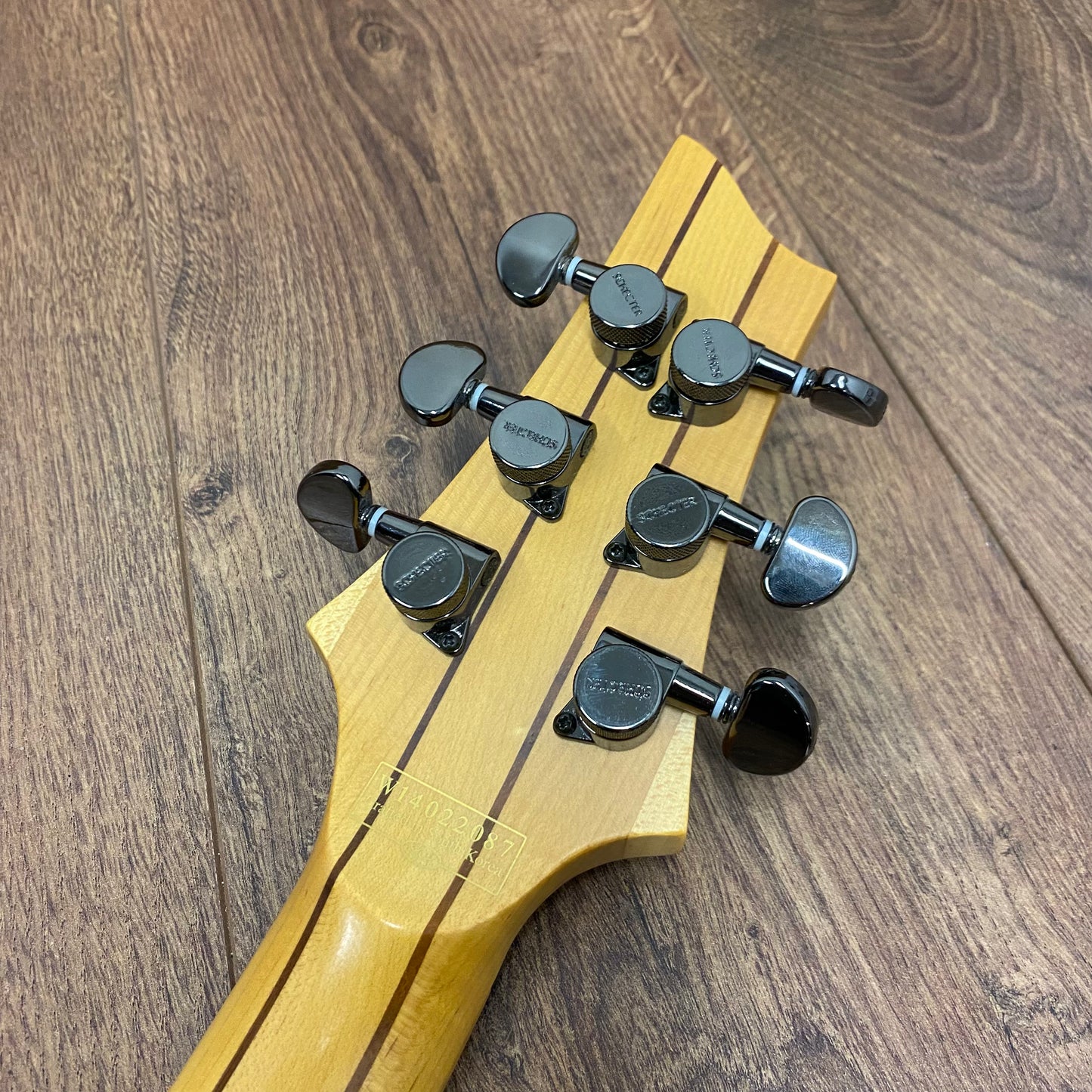 Pre-Owned Schecter Banshee 6 Passive - Trans Black Burst