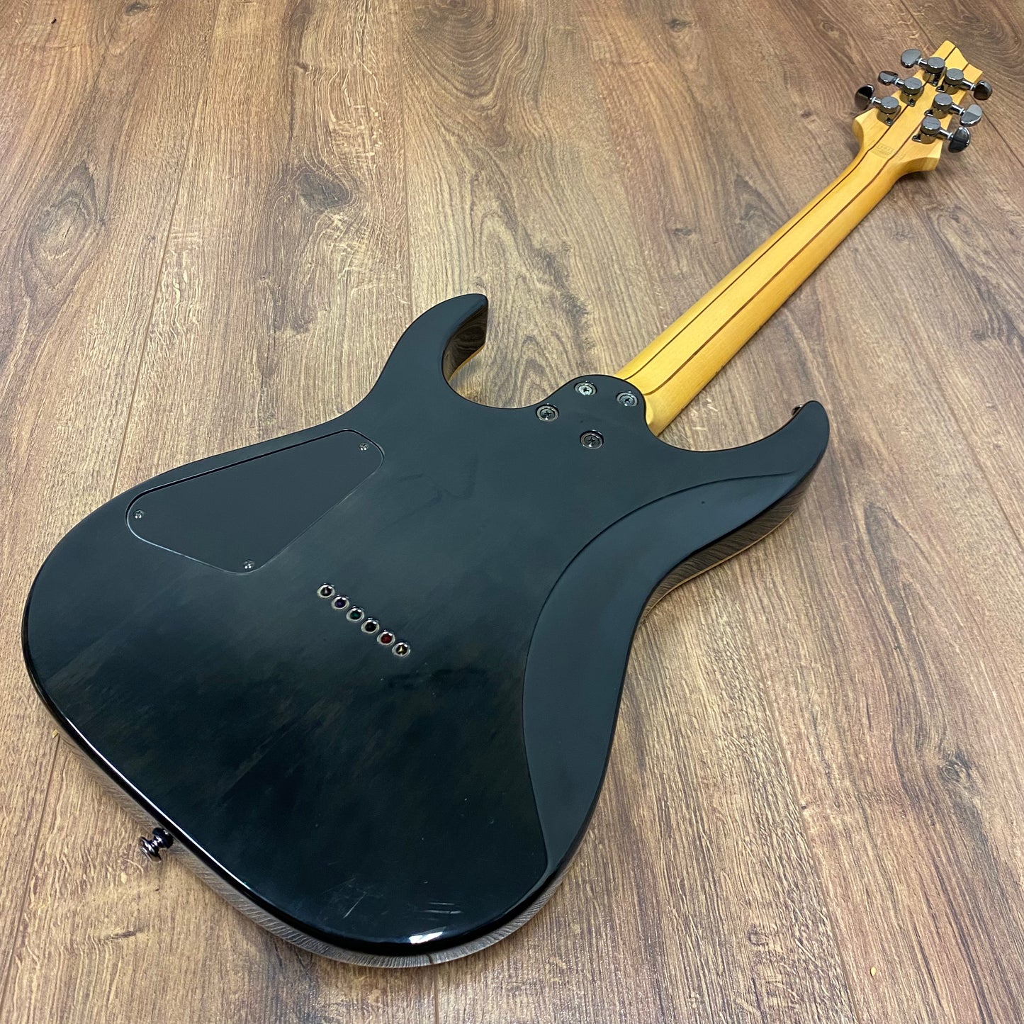 Pre-Owned Schecter Banshee 6 Passive - Trans Black Burst