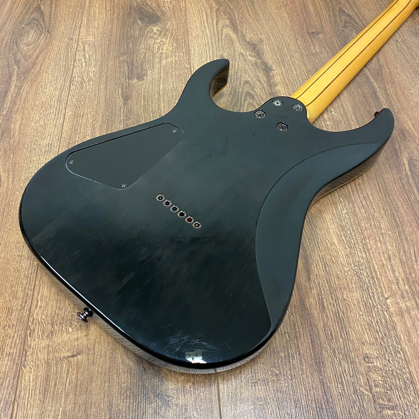 Pre-Owned Schecter Banshee 6 Passive - Trans Black Burst