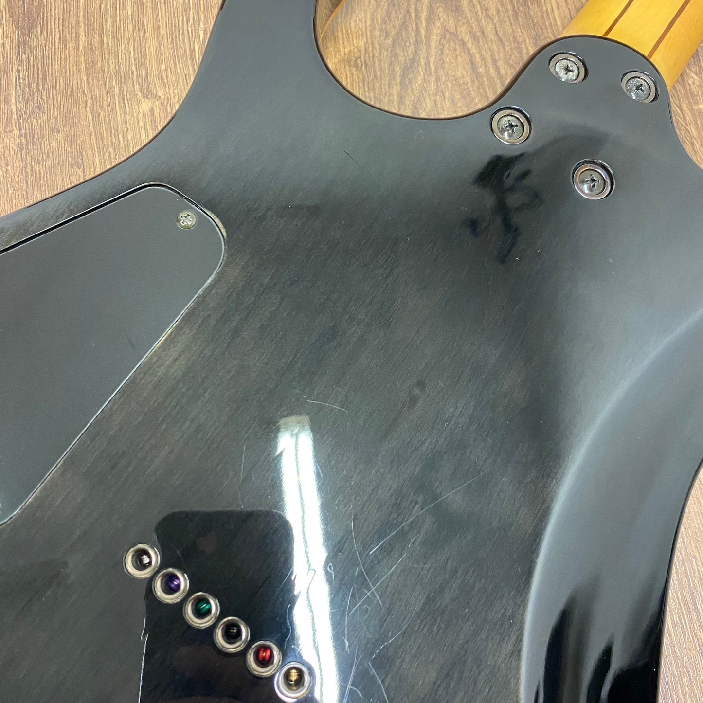 Pre-Owned Schecter Banshee 6 Passive - Trans Black Burst