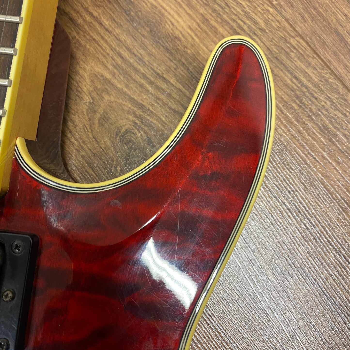 Pre-Owned Schecter Omen Extreme-7 - Black Cherry