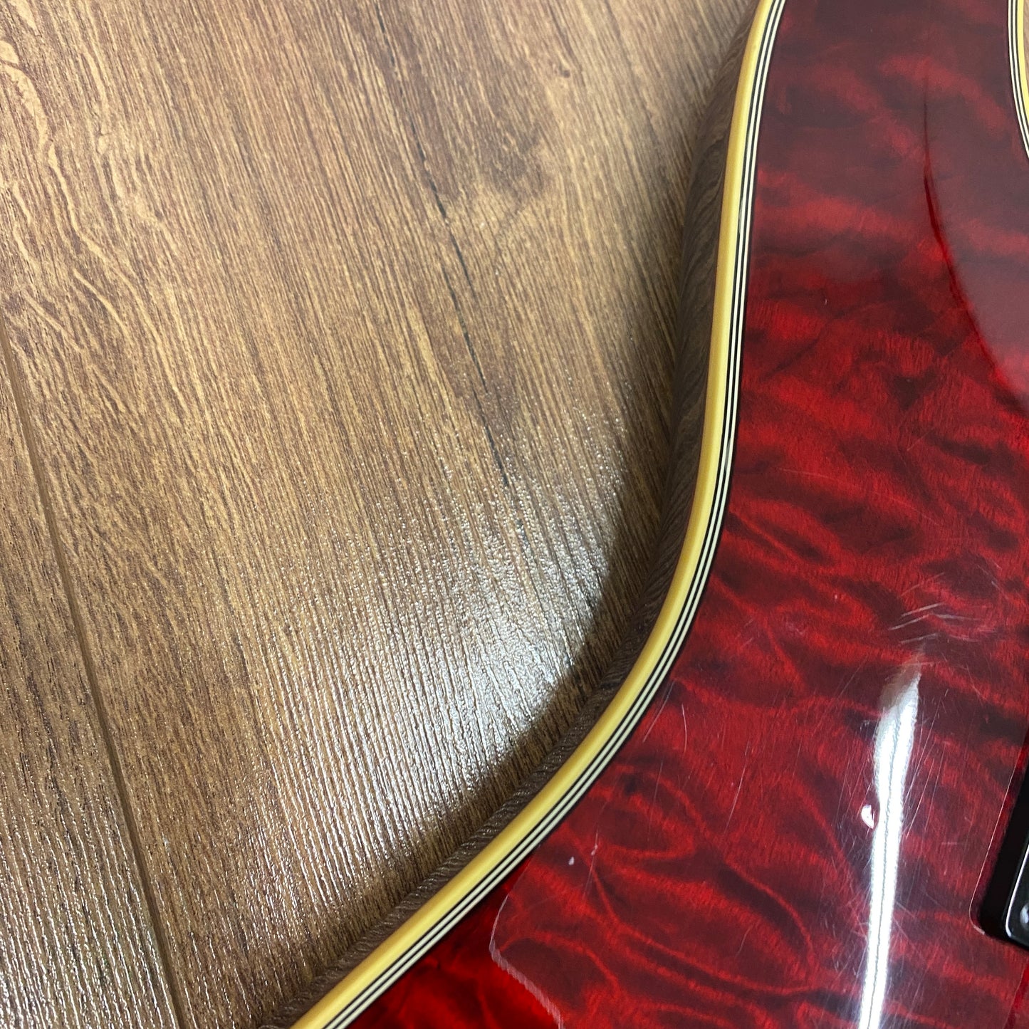 Pre-Owned Schecter Omen Extreme-7 - Black Cherry