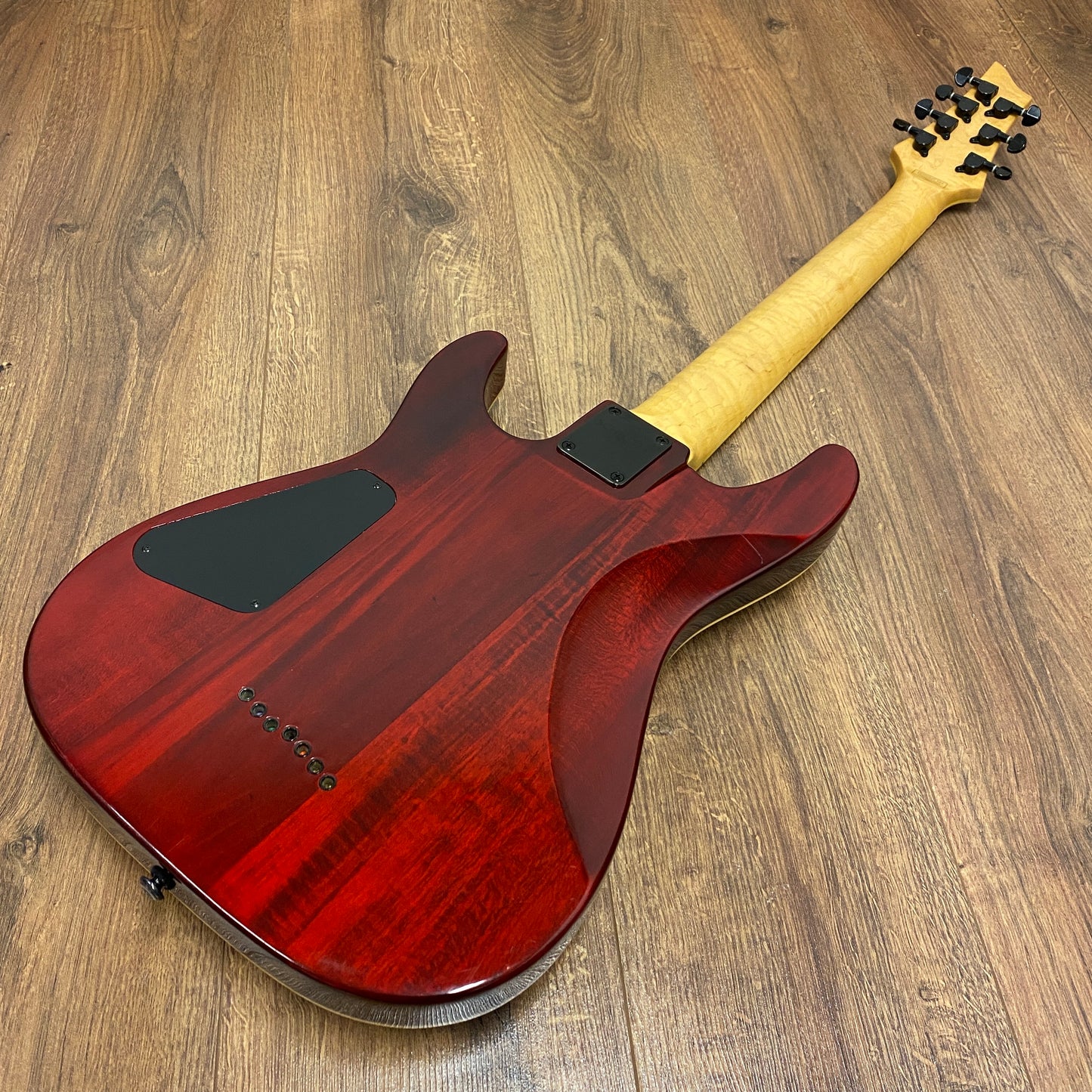 Pre-Owned Schecter Omen Extreme-7 - Black Cherry