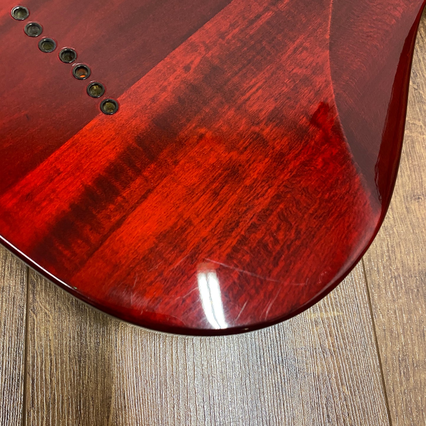 Pre-Owned Schecter Omen Extreme-7 - Black Cherry