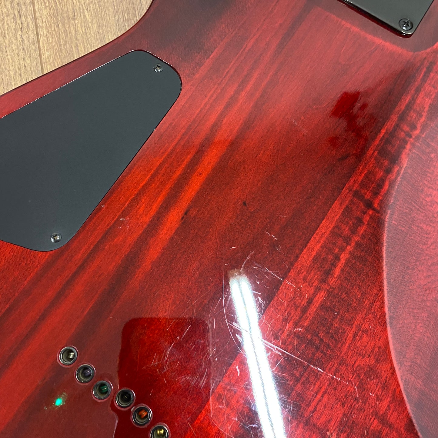 Pre-Owned Schecter Omen Extreme-7 - Black Cherry