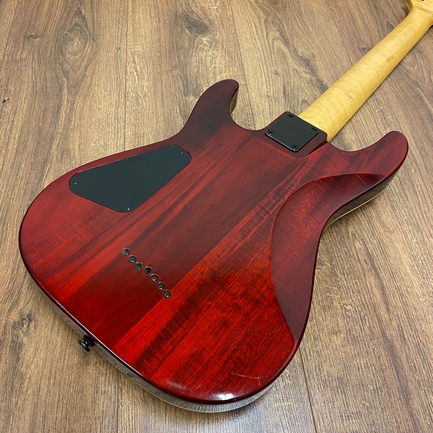 Pre-Owned Schecter Omen Extreme-7 - Black Cherry