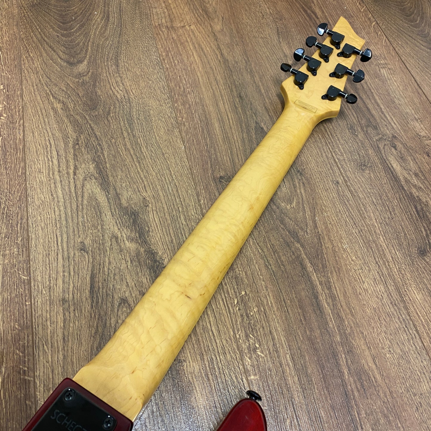 Pre-Owned Schecter Omen Extreme-7 - Black Cherry