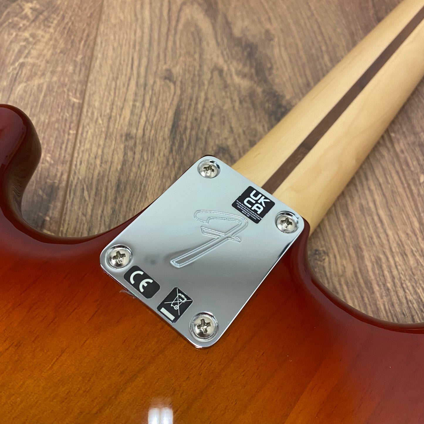 Pre-Owned Fender Player Mustang PJ Bass - Sienna Sunburst