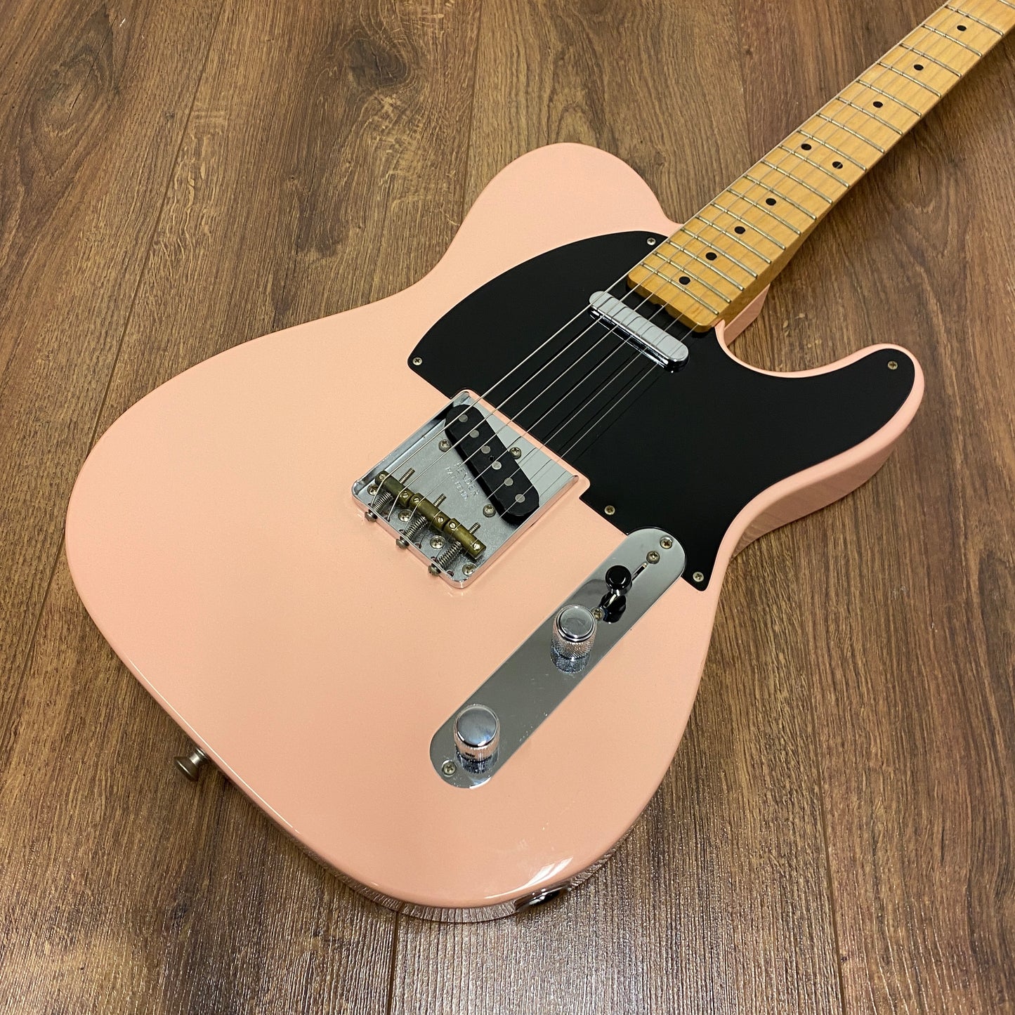 Pre-Owned Fender Limited Edition Classic Player Baja Tele - Shell Pink