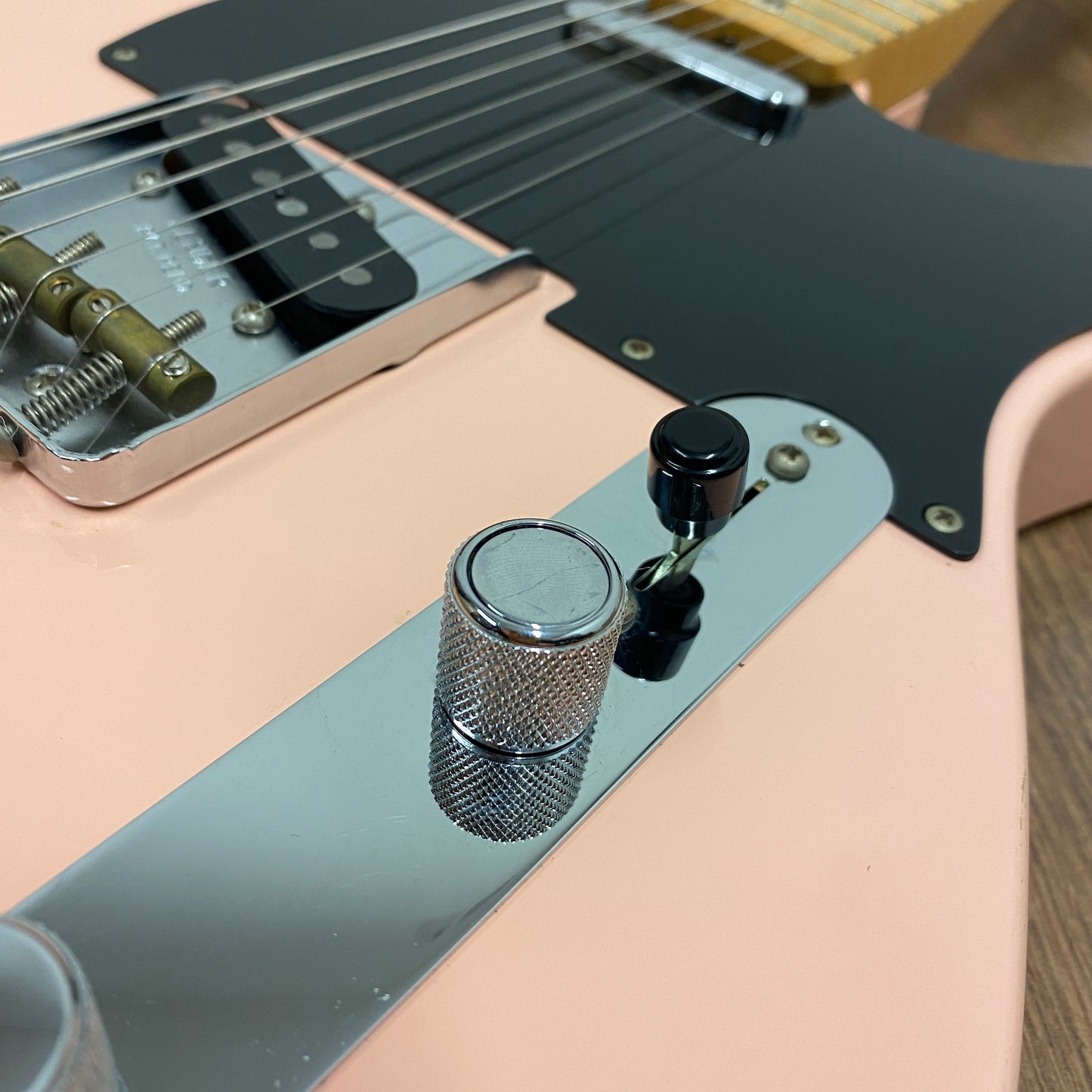 Pre-Owned Fender Limited Edition Classic Player Baja Tele - Shell Pink