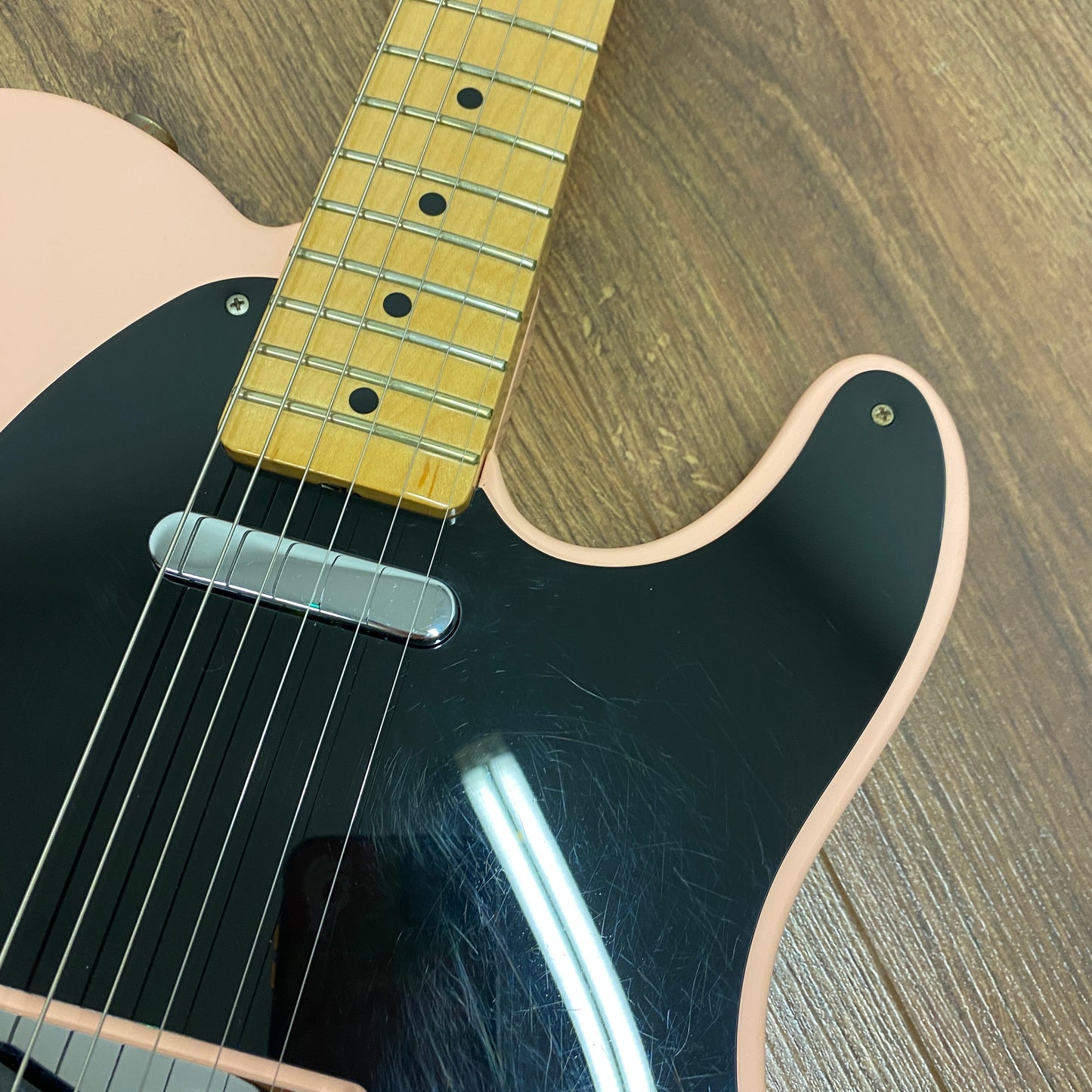 Pre-Owned Fender Limited Edition Classic Player Baja Tele - Shell Pink
