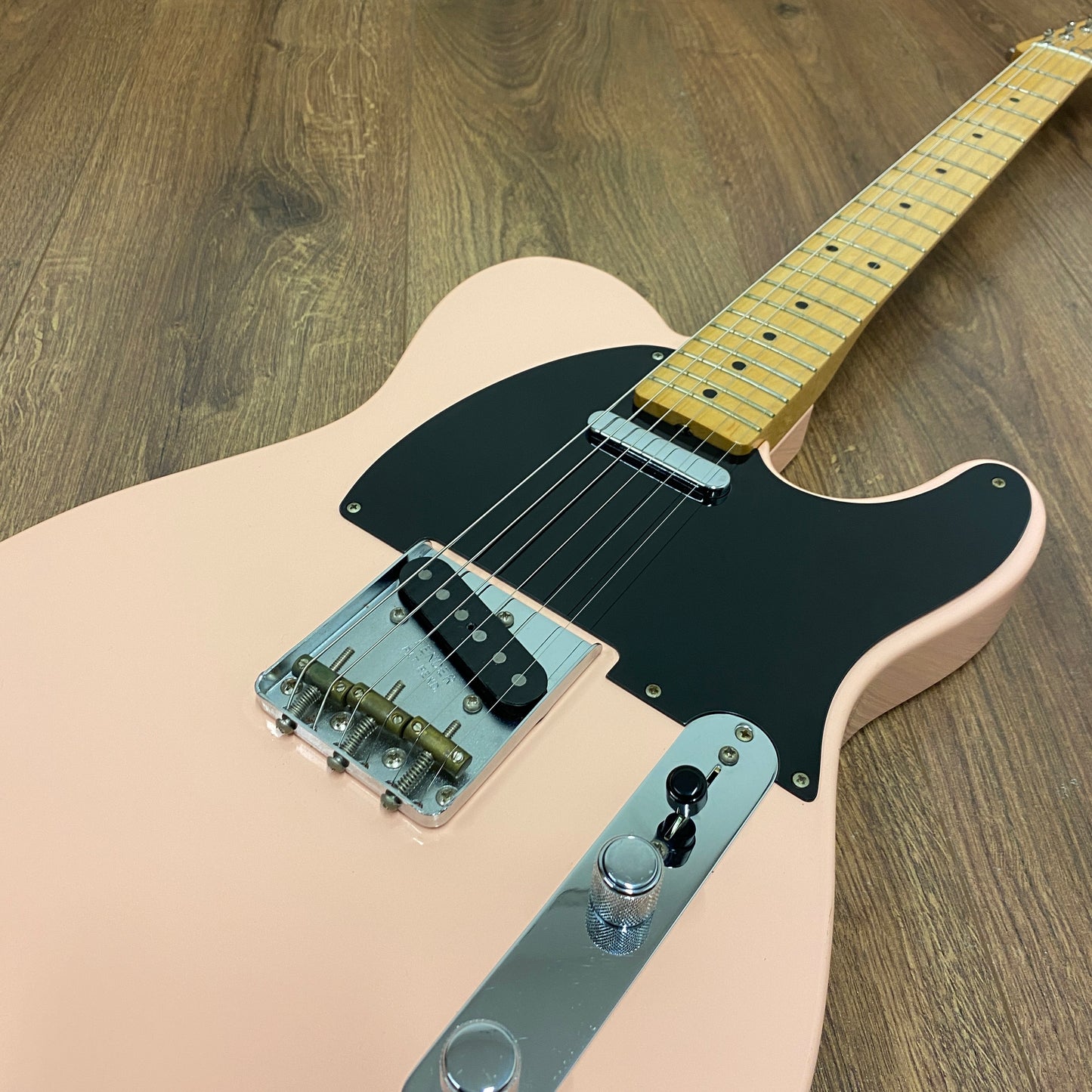 Pre-Owned Fender Limited Edition Classic Player Baja Tele - Shell Pink