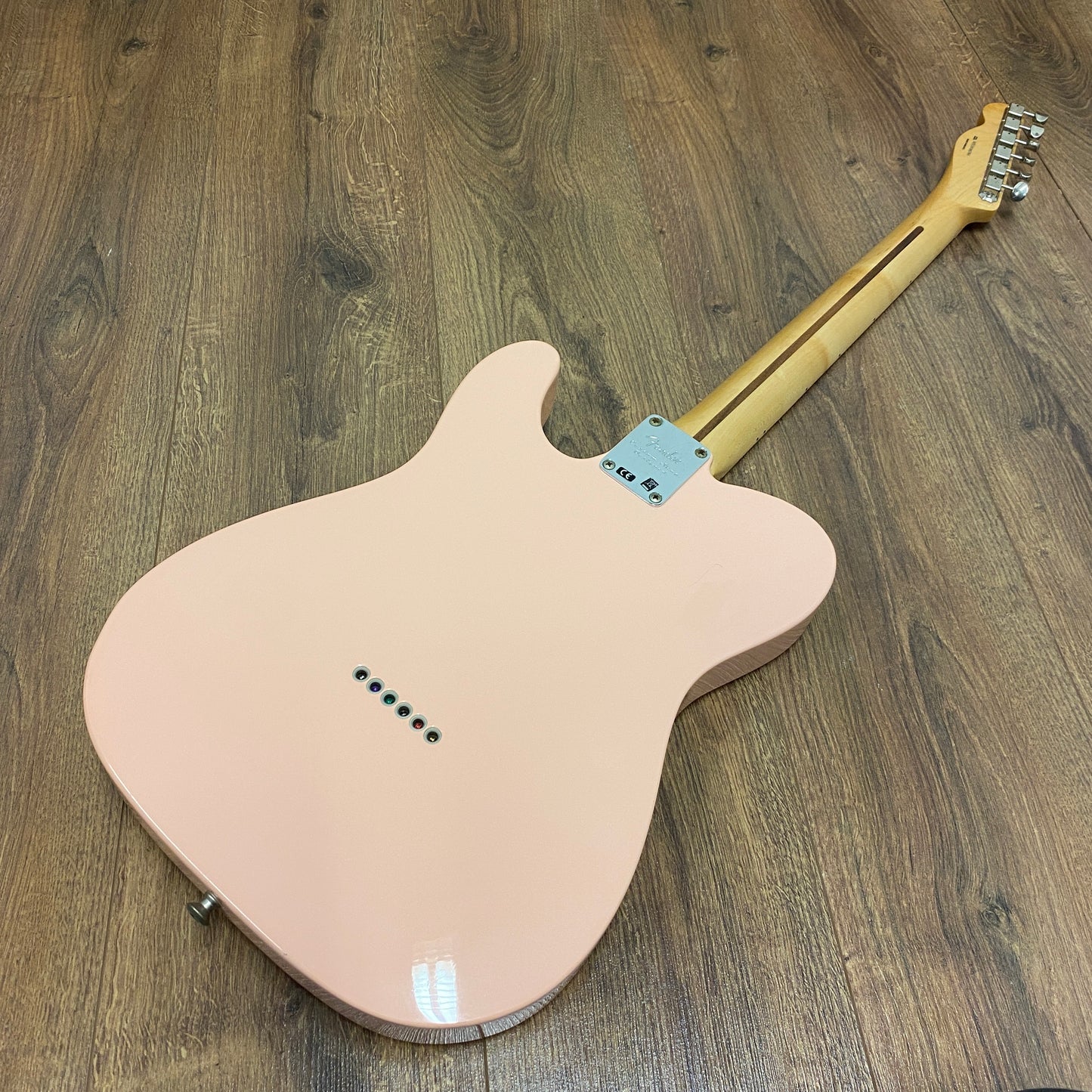 Pre-Owned Fender Limited Edition Classic Player Baja Tele - Shell Pink