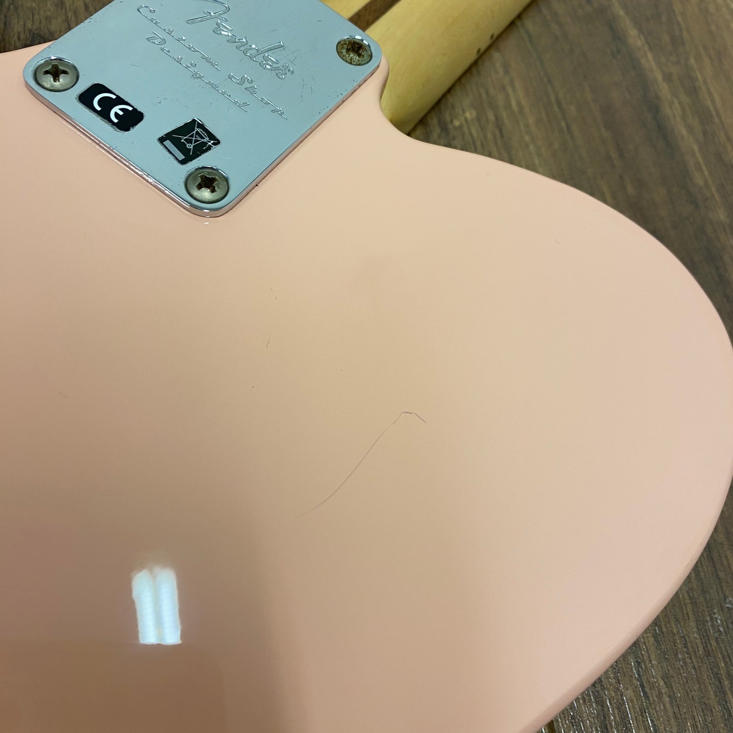 Pre-Owned Fender Limited Edition Classic Player Baja Tele - Shell Pink