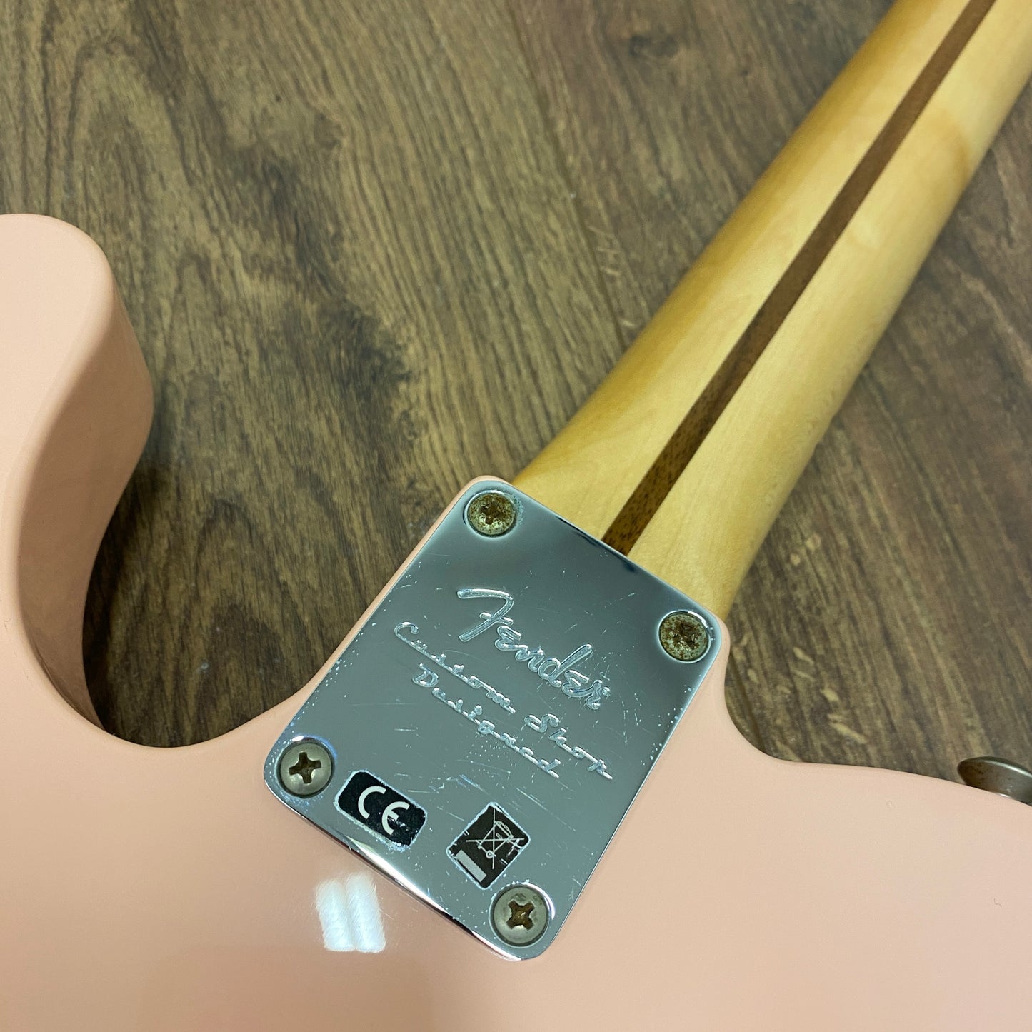 Pre-Owned Fender Limited Edition Classic Player Baja Tele - Shell Pink