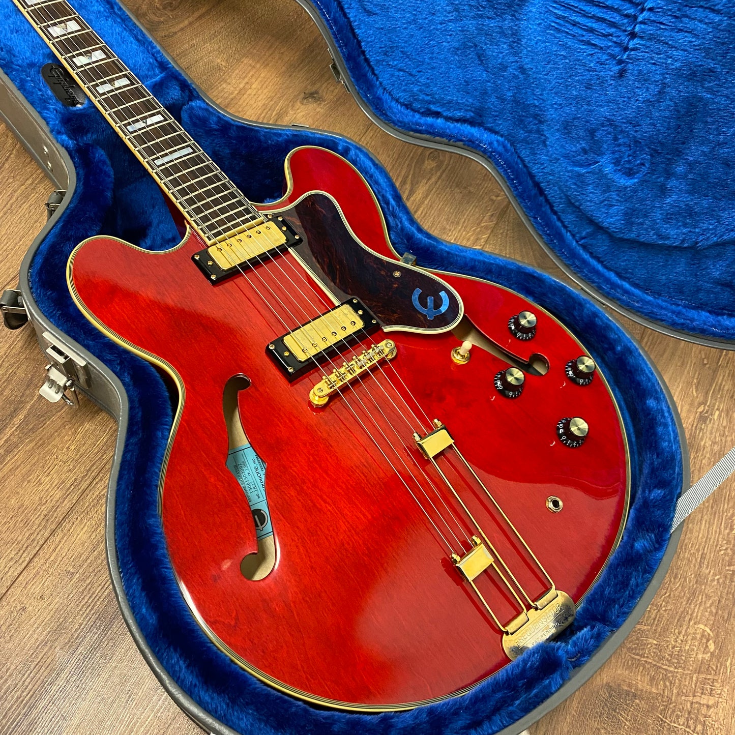Pre-Owned Epiphone Sheraton 1962 E212TV 50th Anniversary - Cherry