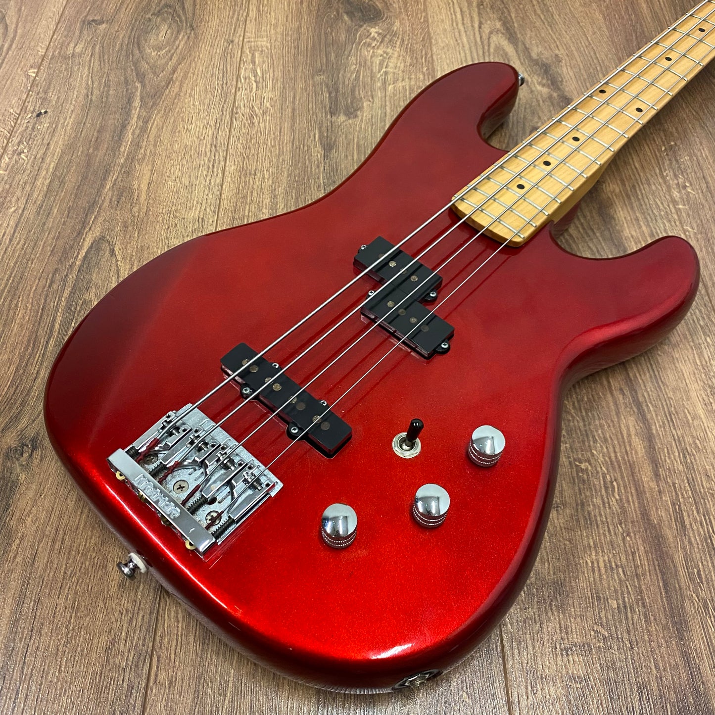 Pre-Owned Kramer Striker 700 ST Bass - Candy Apple Red - 1980's