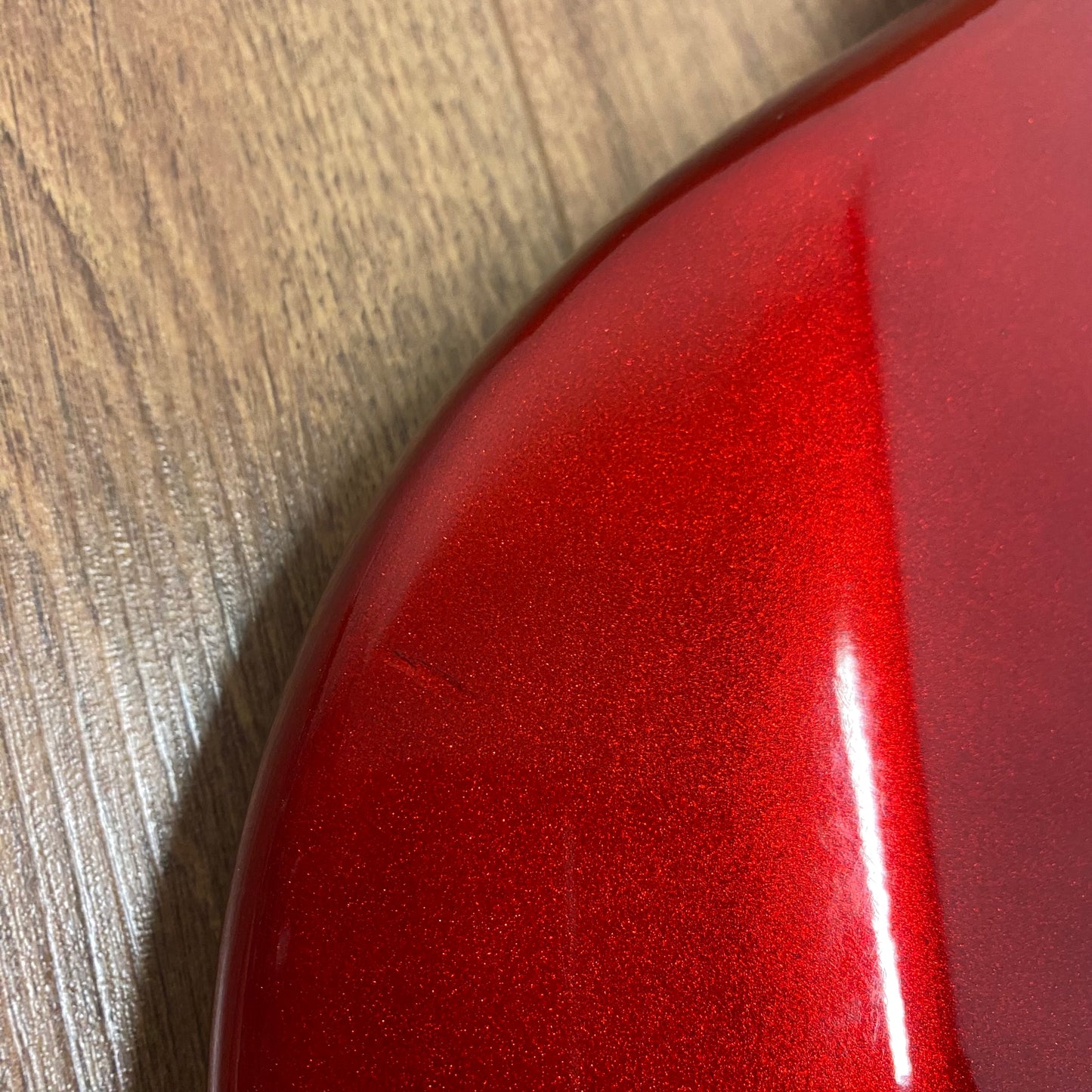 Pre-Owned Kramer Striker 700 ST Bass - Candy Apple Red - 1980's