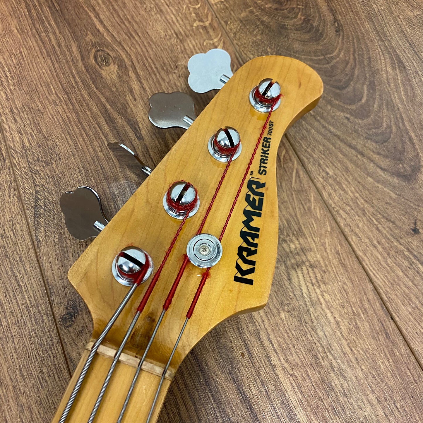 Pre-Owned Kramer Striker 700 ST Bass - Candy Apple Red - 1980's
