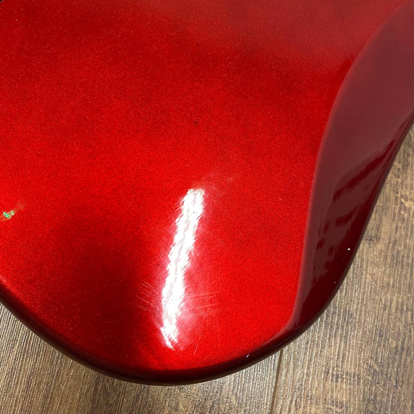 Pre-Owned Kramer Striker 700 ST Bass - Candy Apple Red - 1980's
