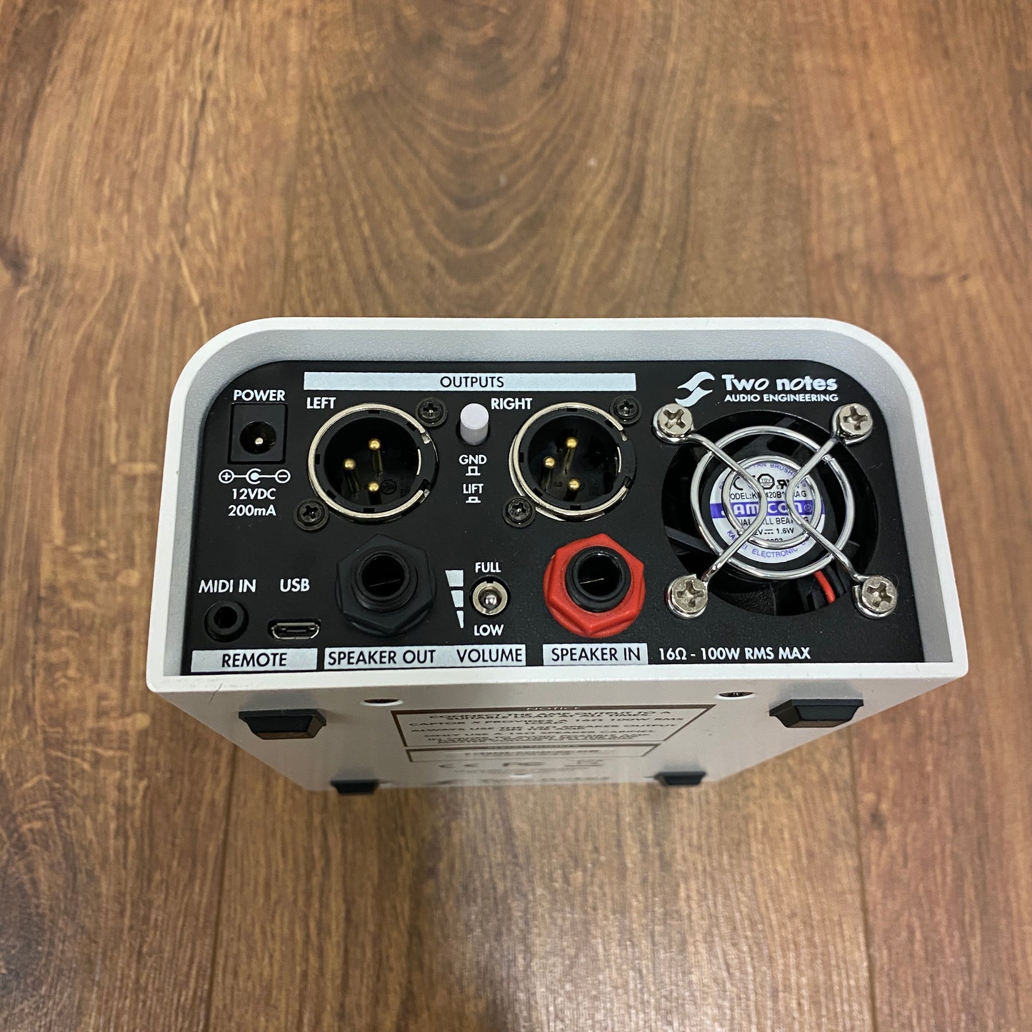 Pre-Owned Two Notes Torpedo Captor X 16 Ohm Reactive Loadbox