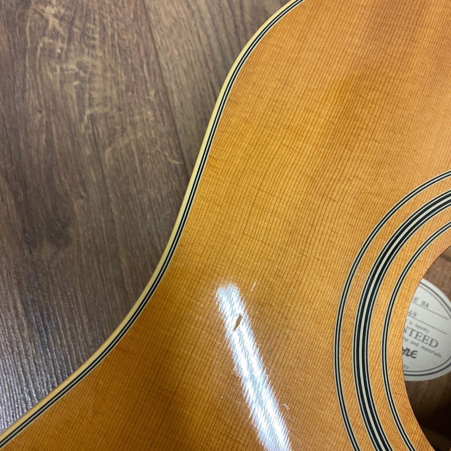 Pre-Owned Epiphone AJ 15E Electro-Acoustic - Natural
