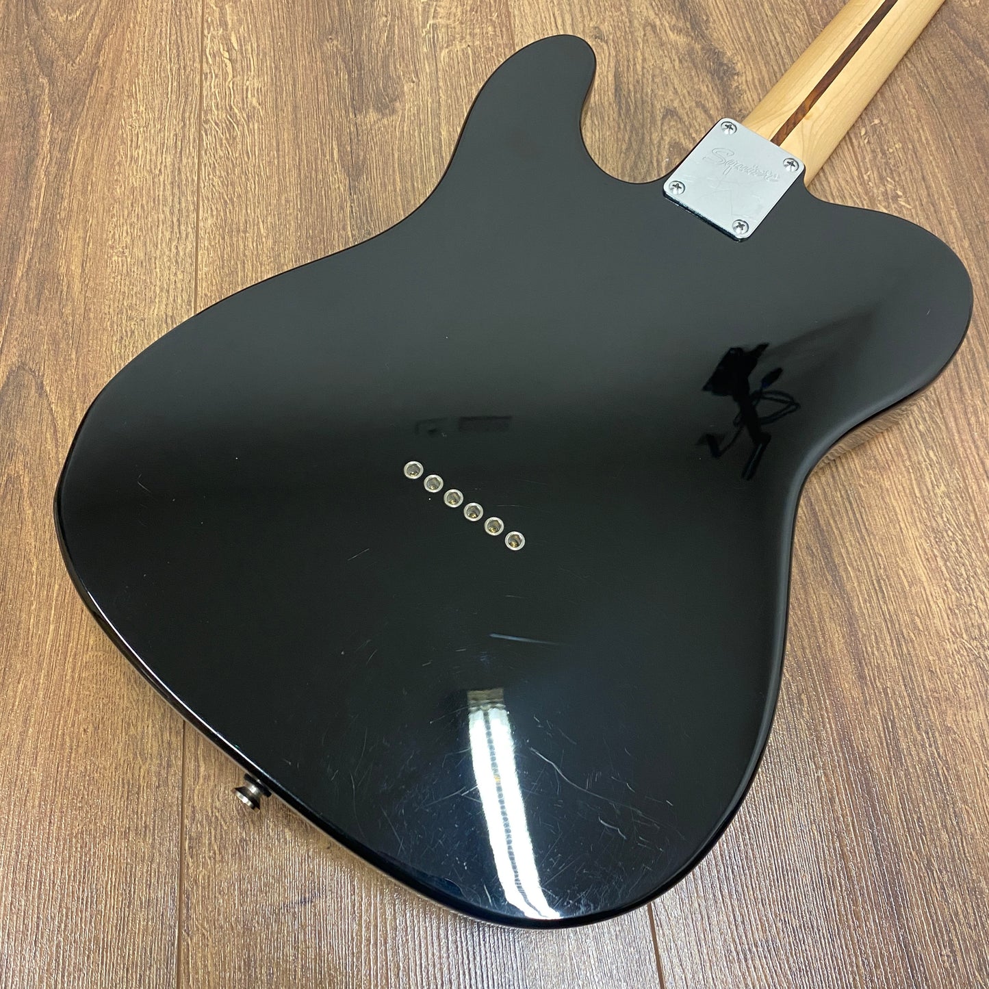 Pre-Owned Squier Deryck Whibley Telecaster - Black