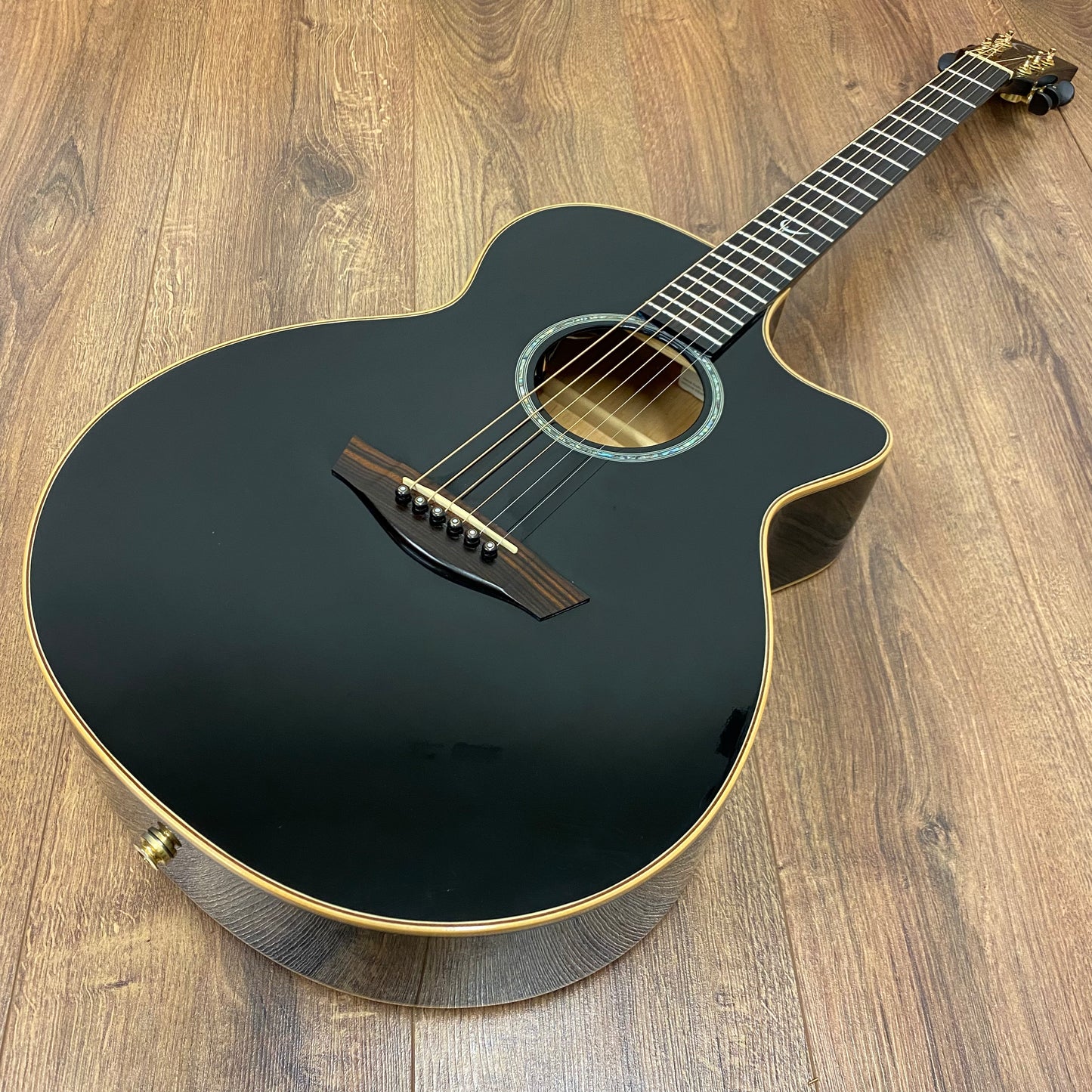 Pre-Owned Faith Eclipse Venus Cutaway Electro-Acoustic - Black