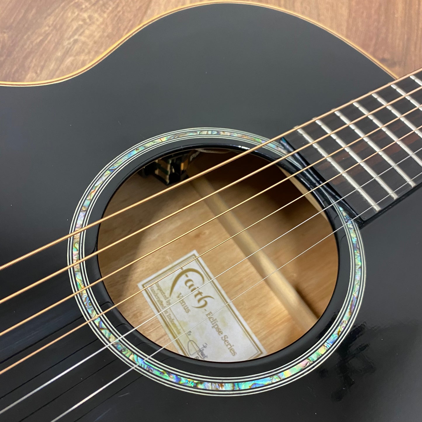 Pre-Owned Faith Eclipse Venus Cutaway Electro-Acoustic - Black
