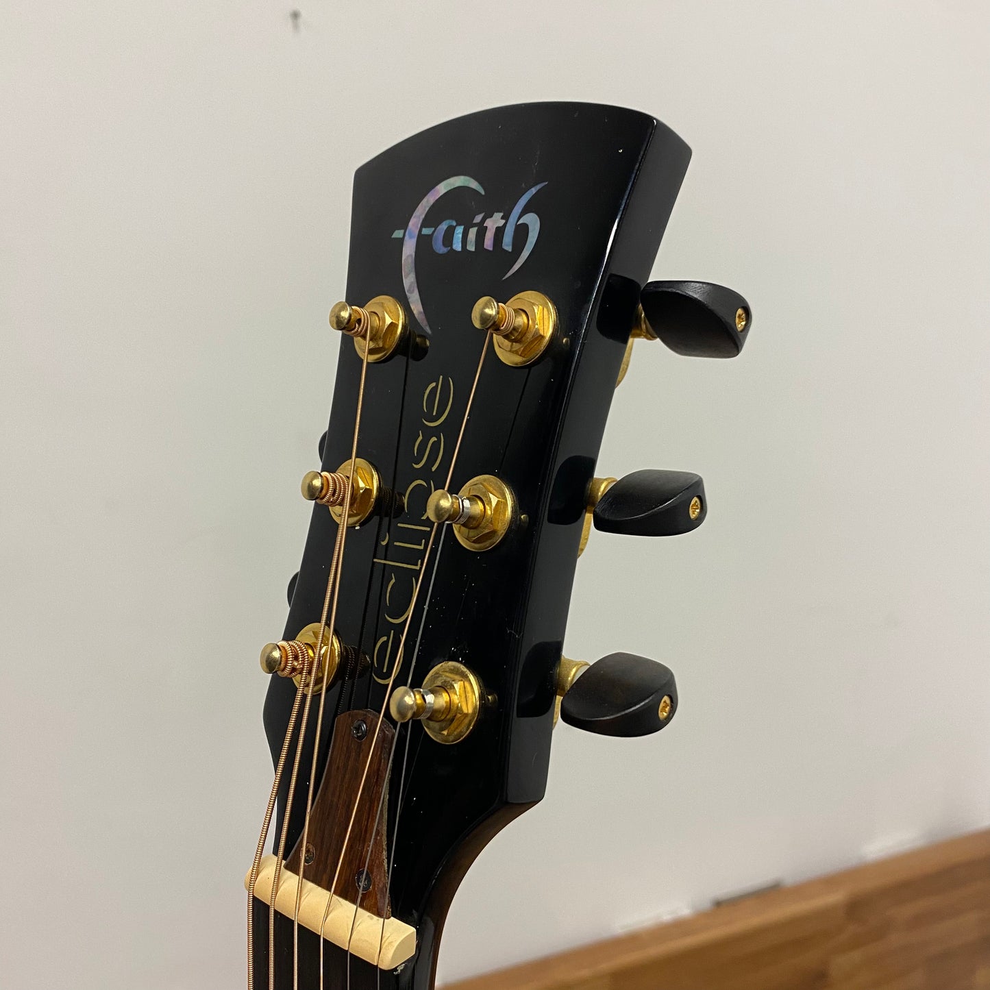 Pre-Owned Faith Eclipse Venus Cutaway Electro-Acoustic - Black