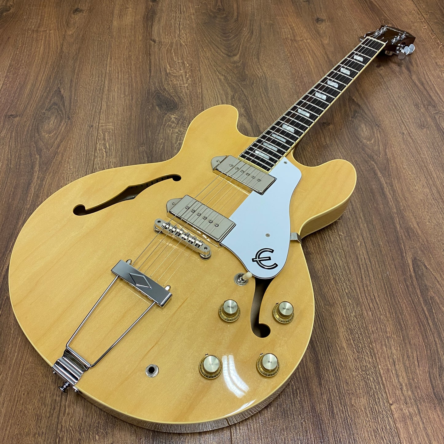 Pre-Owned Epiphone Japan Elitist 1965 Casino - Natural - 2017