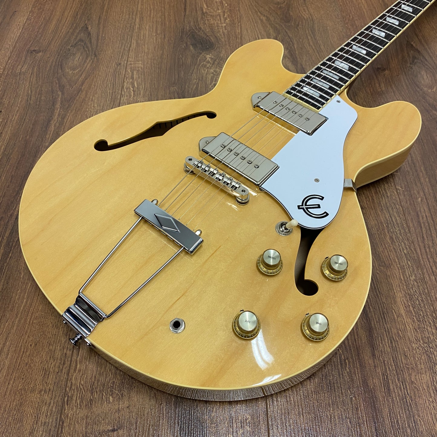 Pre-Owned Epiphone Japan Elitist 1965 Casino - Natural - 2017