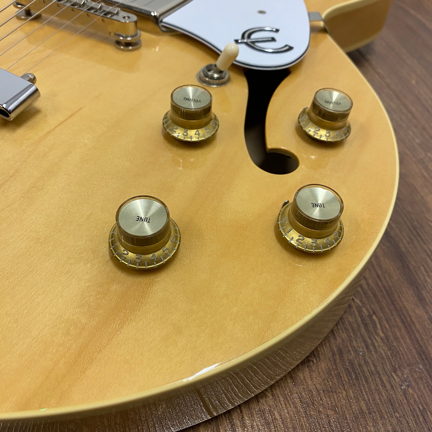 Pre-Owned Epiphone Japan Elitist 1965 Casino - Natural - 2017