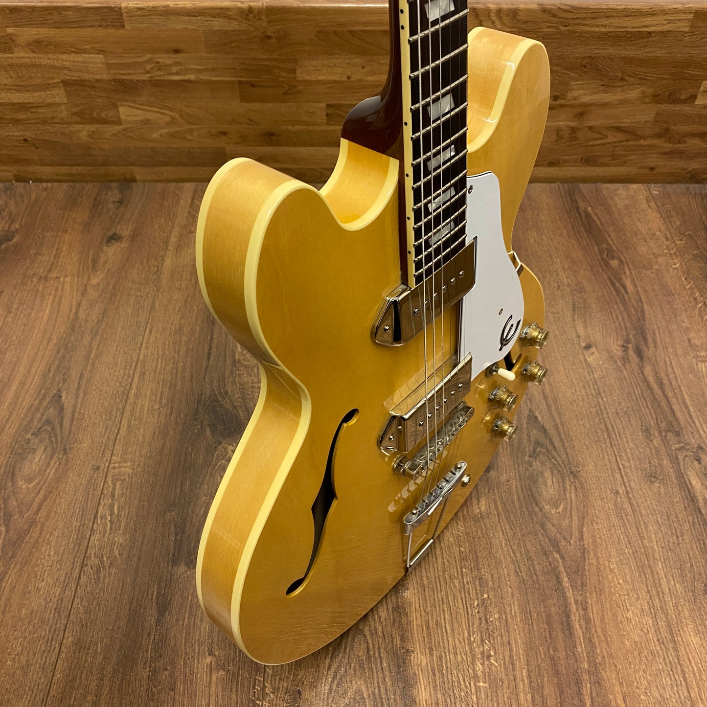 Pre-Owned Epiphone Japan Elitist 1965 Casino - Natural - 2017