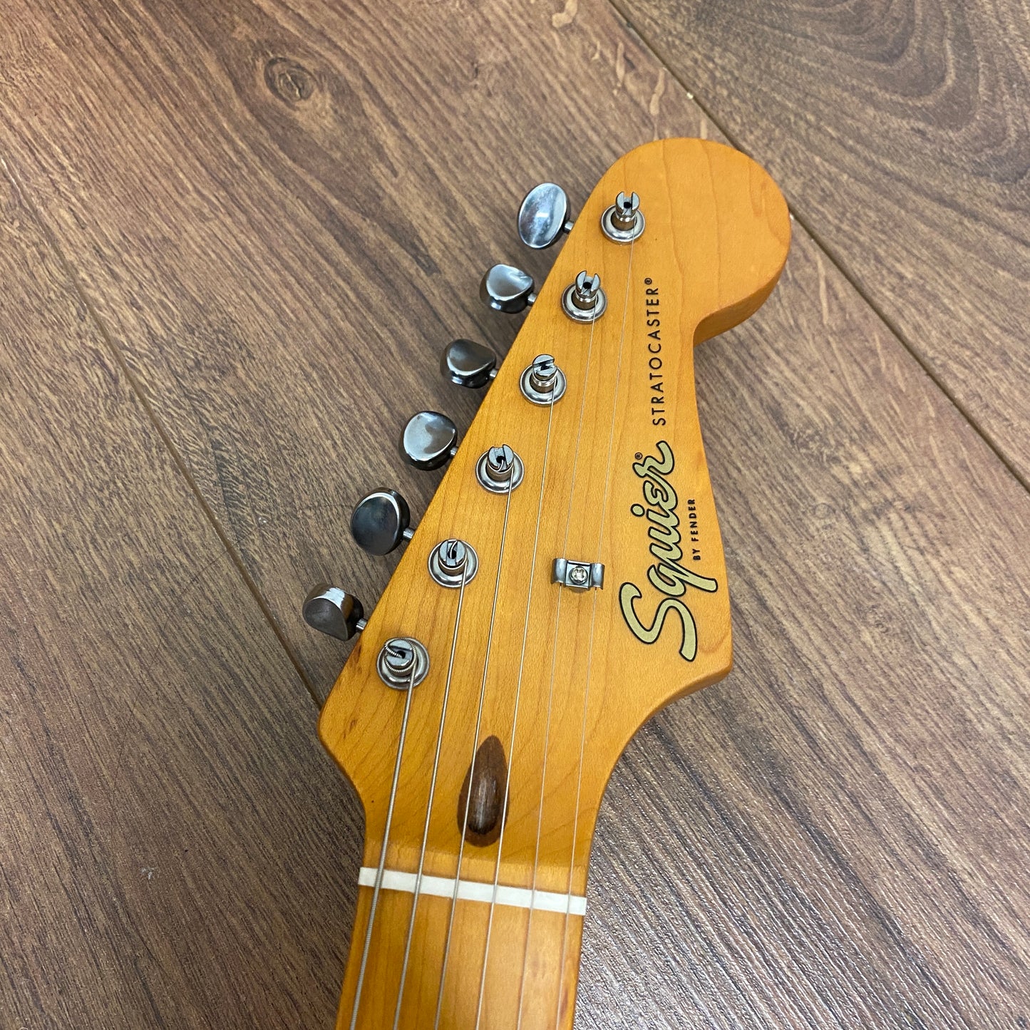 Pre-Owned Squier 40th Anniversary Stratocaster - Satin Sea Foam Green