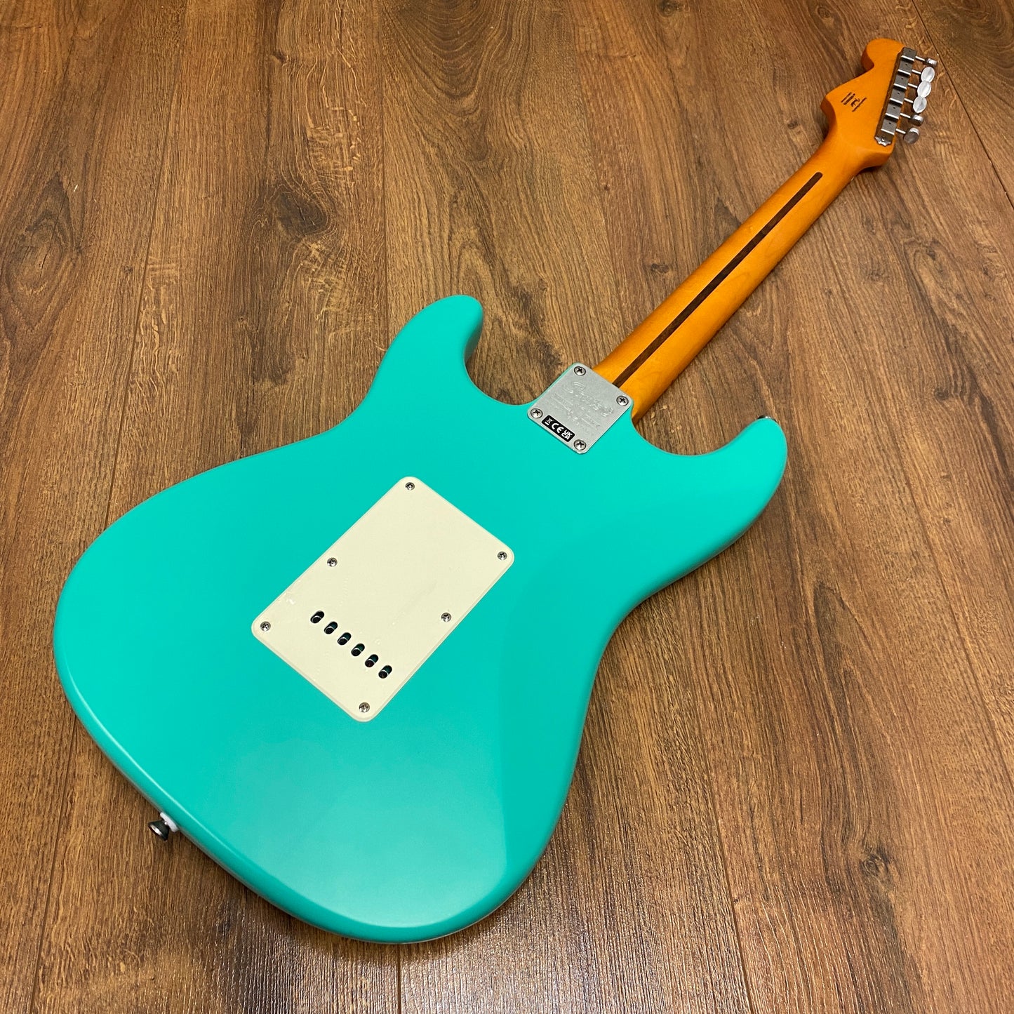 Pre-Owned Squier 40th Anniversary Stratocaster - Satin Sea Foam Green